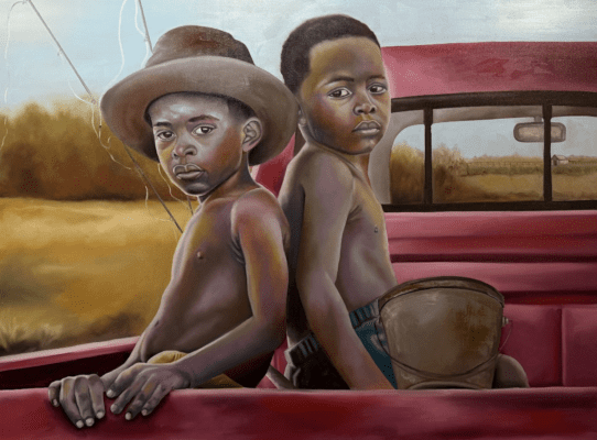 Kevin West’s new exhibition, “Forgotten Graces,” debuts in the Harrison Gallery at the Harrison Center for February’s First Friday Gallery Opening on Feb. 6. (Photo provided/Indy Arts Council)