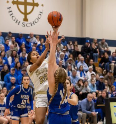 Cathedral versus Chatard High School girls basketball January 2026.