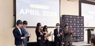 City officials gathered at the Madam Walker Legacy Center on Feb 4 to celebrate the Center's rooftop venue. (Photo/Madam Walker Legacy Center)