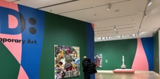 “Bold: New Voices in Contemporary Art” is on view now thorugh June, 28 at the IMA at Newfields. (Photo/Chloe McGowan)