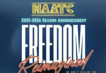 The NAATC's 2026 season is themed Freedom Reimagined, and inclues works like "Willa B's Letter" and "Storytelling Slam." (Graphic provided/Naptown African American Theatre Collective)