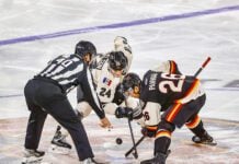 Indy Fuel Feb 2026 hockey game against Iowa.