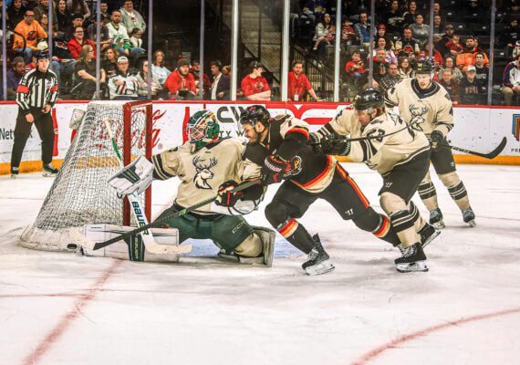 Indy Fuel Feb 2026 hockey game against Iowa.