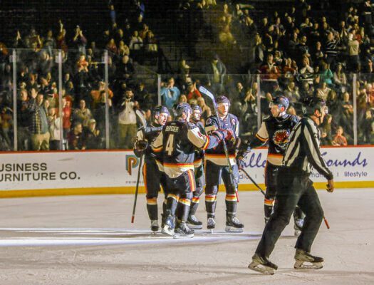Indy Fuel Feb 2026 hockey game against Iowa.