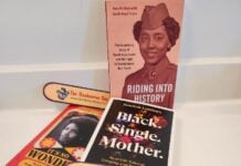 Books for Women's History Month for adults. (Photo/Terri Schlichenmeyer)