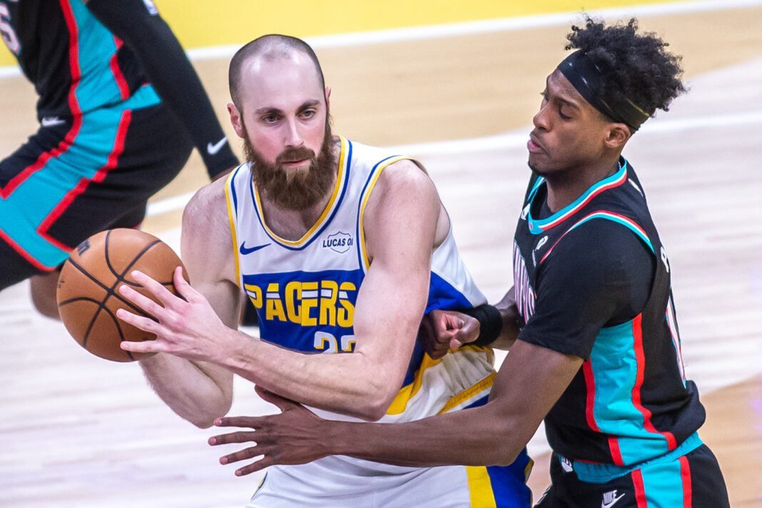 Memphis Grizzlies at Indiana Pacers NBA basketball game in March of 2026 in Indianapolis, Indiana.