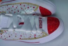 UniqueLee Creations offers a variety of made-to-order bling converse. (Photo provided/Jillian Lee)