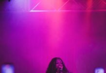 Musician KenTheMan during the Kinda Famous Tour, in Indianapolis, Indiana at the Old National Centre downtown in March 2026. Photo taken by event photographer Mia Moore for the Indianapolis Recorder Newspaper and Indiana Minority Business Magazine.