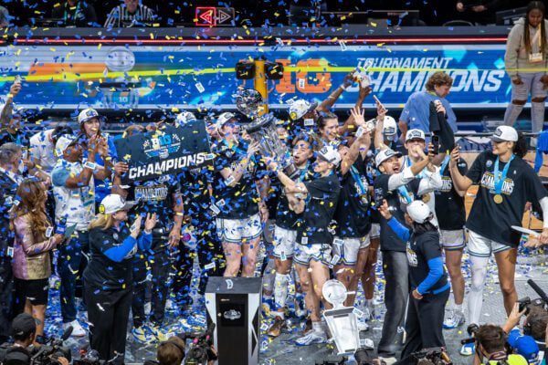 UCLA defeats Iowa in 2026 Big Ten Women's Basketball Tournament in March of 2026 in Indinaapolis.