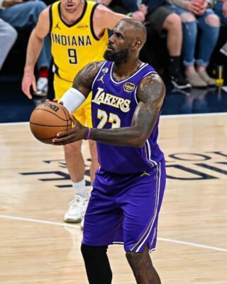 Lakers versus Pacers in March of 2026.