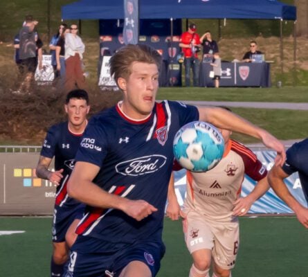 Indy Eleven versus Detroit FC soccer match in March of 2026 in Indianapolis.