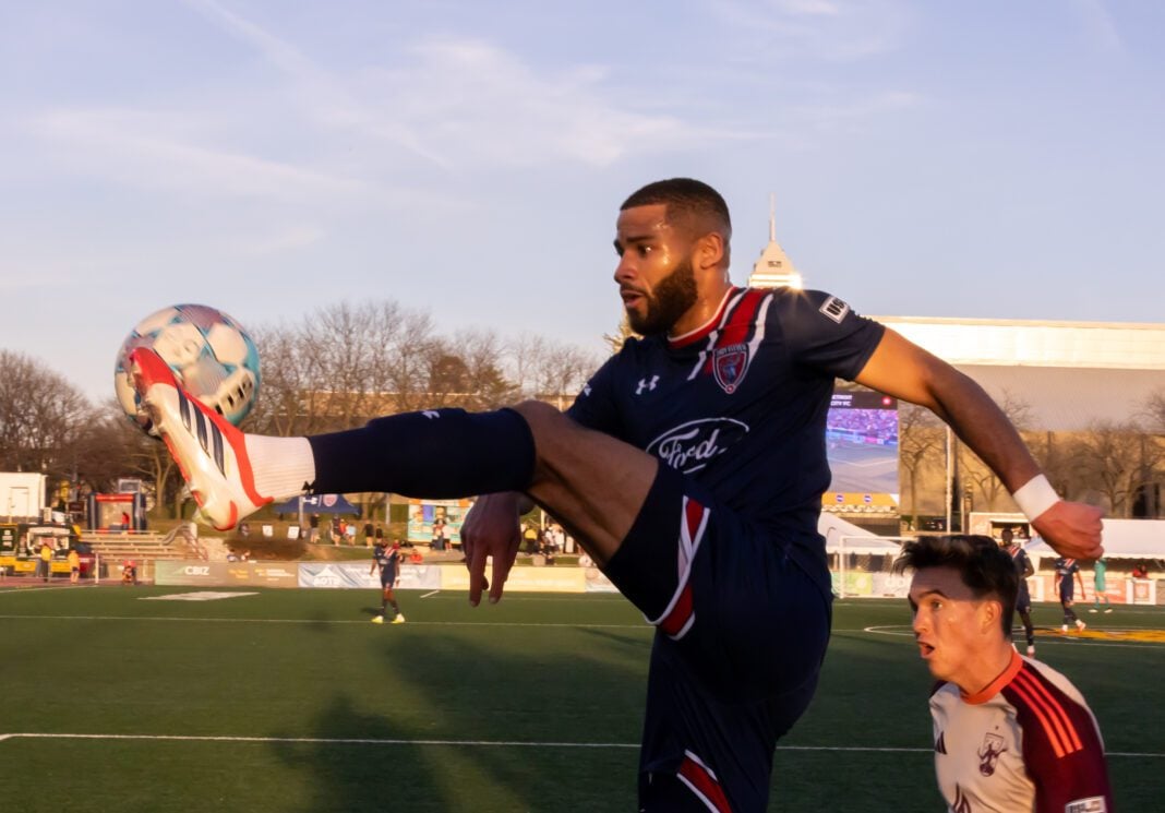 Indy Eleven versus Detroit FC soccer match in March of 2026 in Indianapolis.