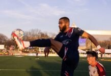 Indy Eleven versus Detroit FC soccer match in March of 2026 in Indianapolis.