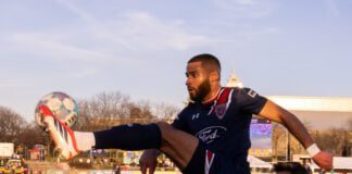 Indy Eleven versus Detroit FC soccer match in March of 2026 in Indianapolis.