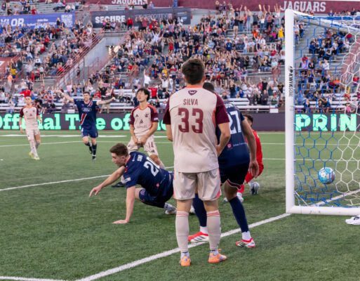 Indy Eleven versus Detroit FC soccer match in March of 2026 in Indianapolis.