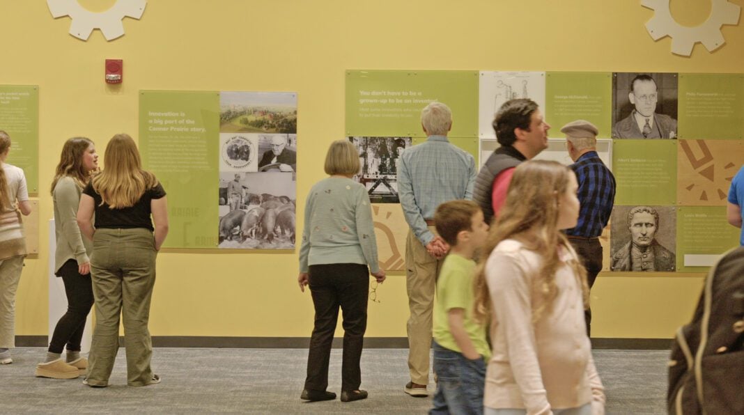 Conner Prairie’s newly renovated Museum Experience Center will open to the public on April 3. (Photo provided/Conner Prairie)